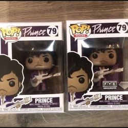 Prince Music Funko Set Of 2
