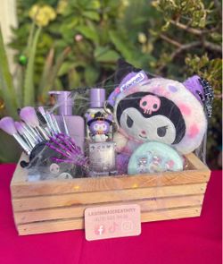 Kuromi Theme boo basket