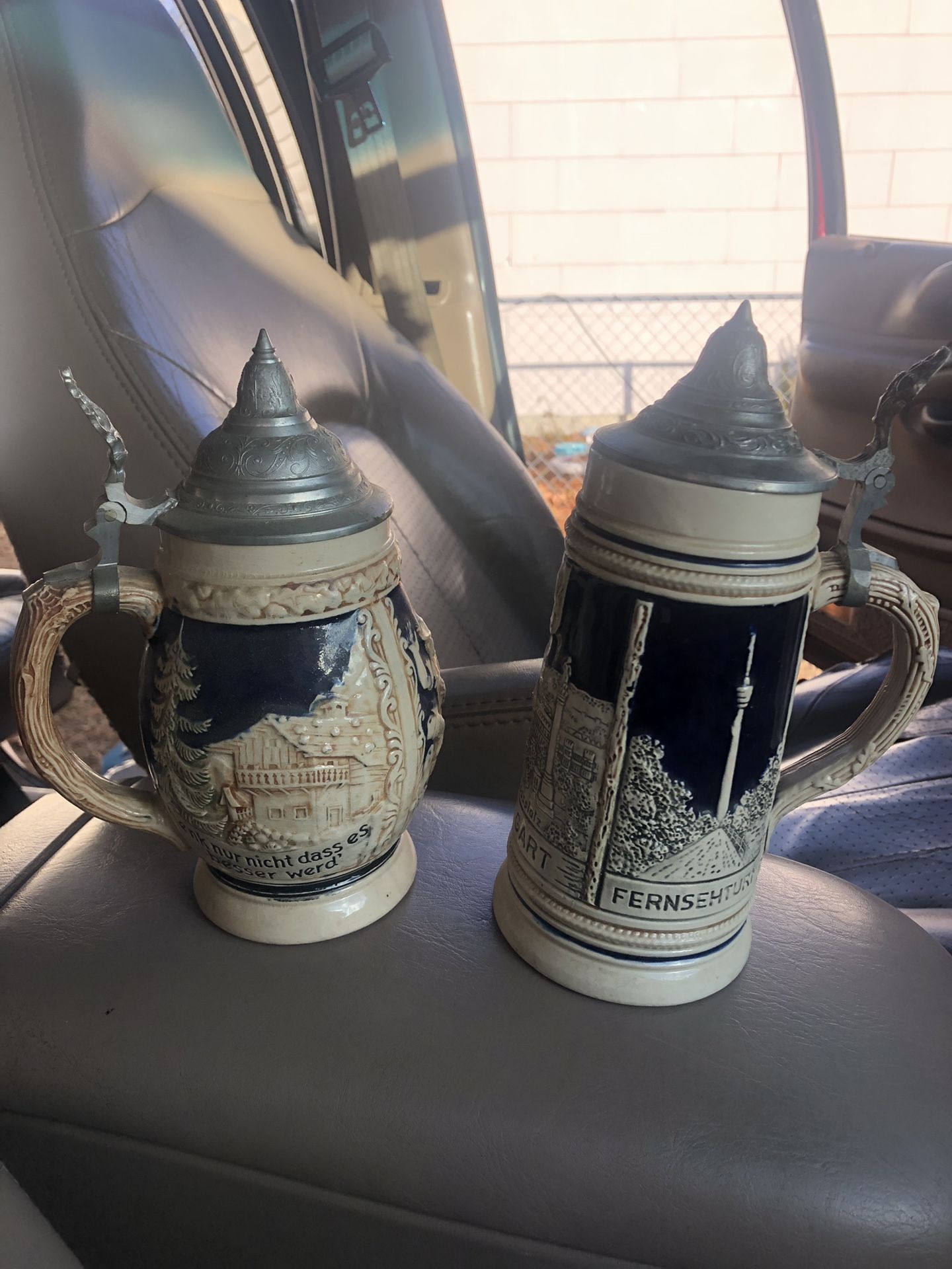 Authentic German Beer Steins