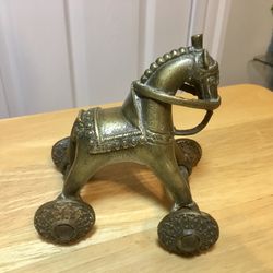 Hindu Temple Toy Horse - India