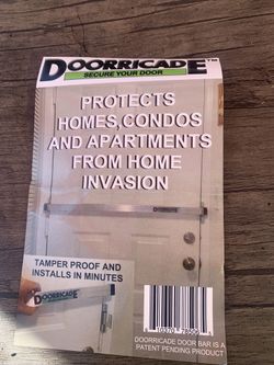 Home Security Bar