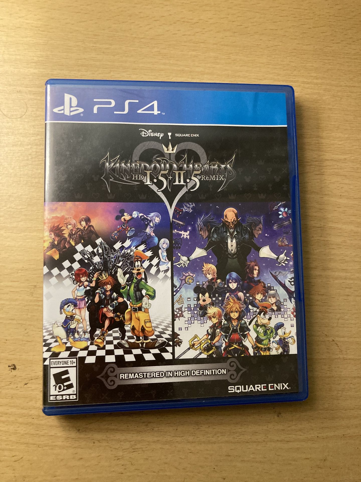 Kingdom Hearts 1.5 and 2.5 HD Remix PS4