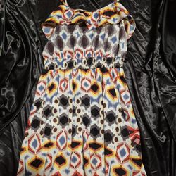 Colorful Flowy Dress