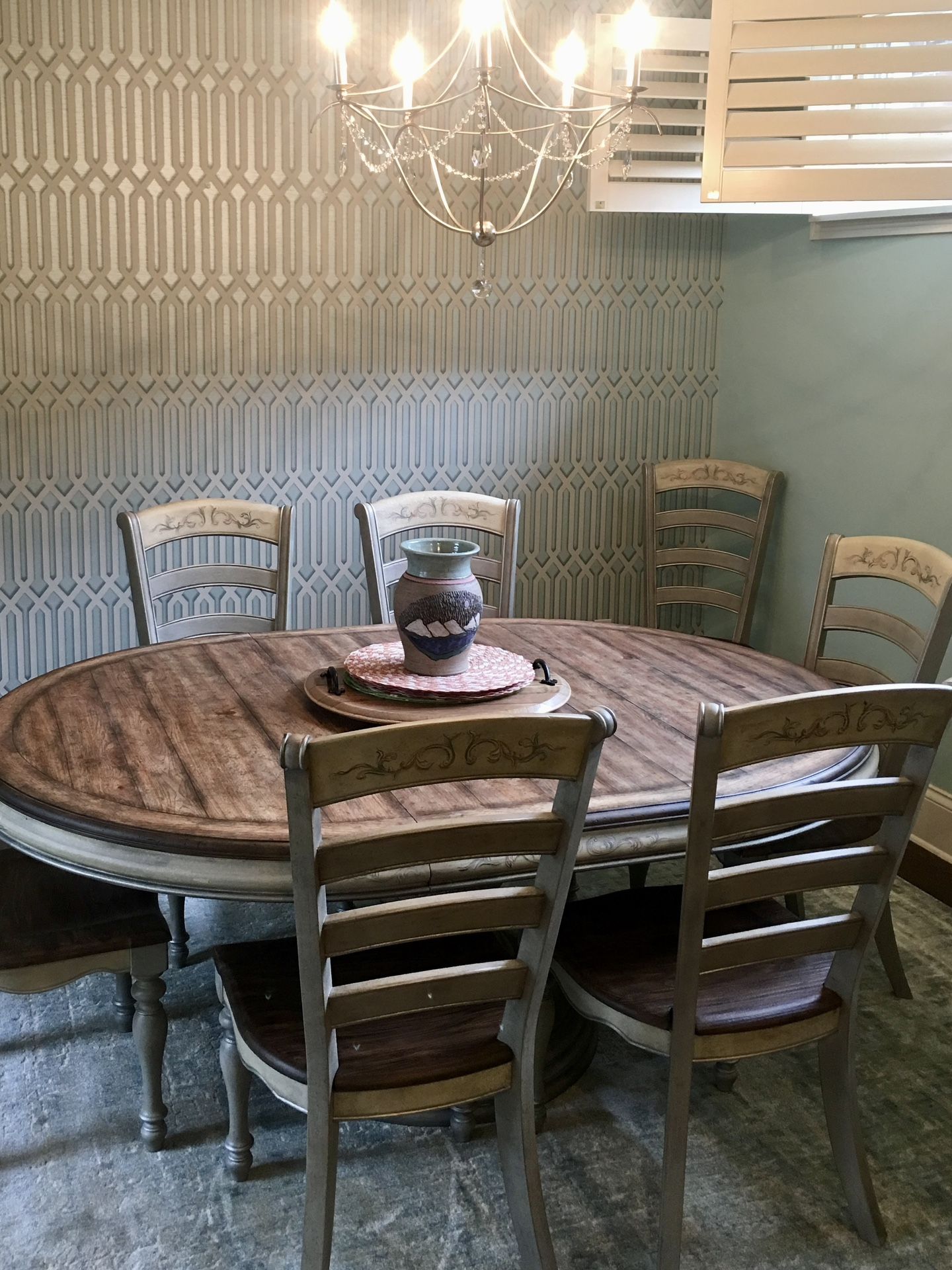 Dining Room table And 8 Chairs