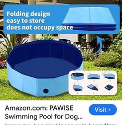 Vistop Custom 63” Foldable Pet And kids Pool