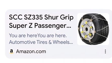 Snow chains