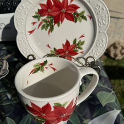 Platos Y Tazas Navidad 