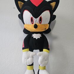 JUMBO Shadow The Hedgehog Plush 25-IN ⚡️