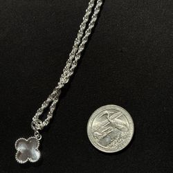 16 inch white gold heavy plated set