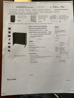 Rolling Slatboard Display