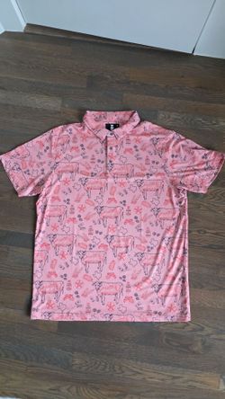Raised By Coyotes TX BBQ Polo - XL