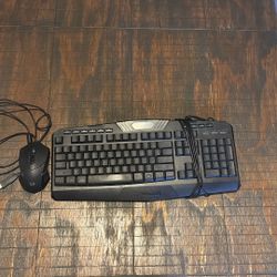 RGB Red Dragon Mouse And Keyboard 