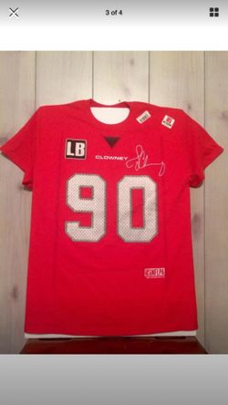 Clowney NFL Players Jersey Print Tee Shirt