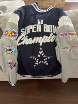 Dallas Cowboys Varsity Super Bowl Champions Jacket