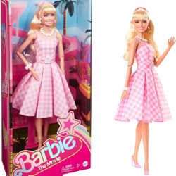 Barbie: The Movie Collectible Doll Margot Robbie as Barbie in Pink Gingham Dress
