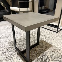 Concrete Side Coffee Tables 