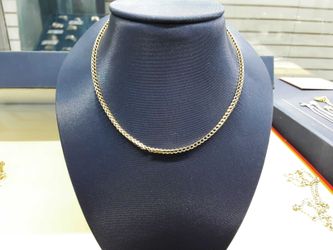 Fox Tail Chain - Yellow Gold 10k (.417) 5.9 grams 22 inch