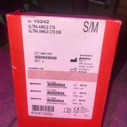 Breg Ultra CTS Ankle Brace Size sm 