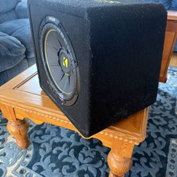 Single 12 Subwoofer 