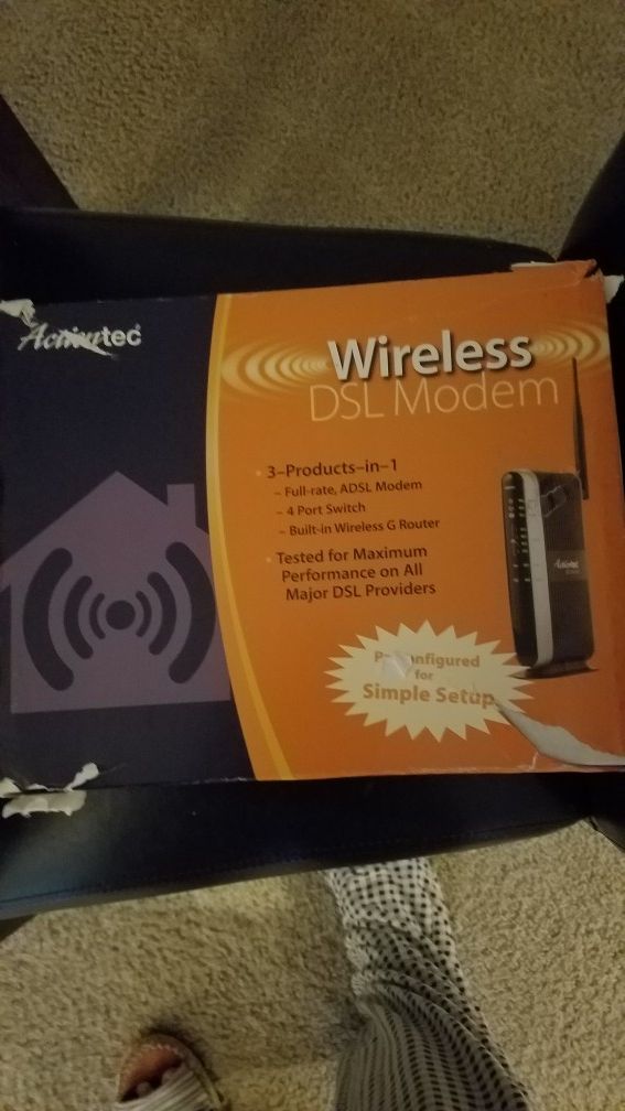 Actiontec Wireless Modem