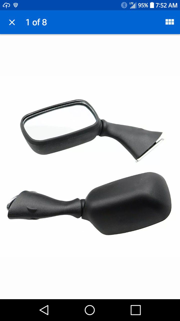 Replacement mirrors for Suzuki motorcycles