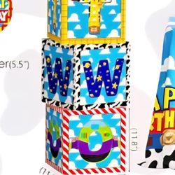 Toy Story Birthday Decor Boxes