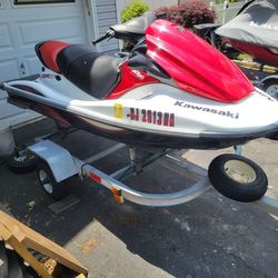 2007 Kawasaki stx-12f ,1200 jetski & trailer