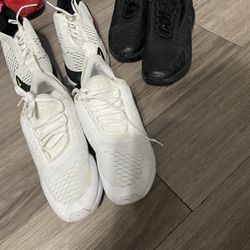 All White Nike 270s 4Y $40 OBO
