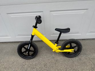 Strider Kids Balance Bike Yellow