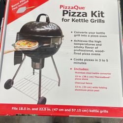 Pizzaque Pizza Kit For Kettle Grills