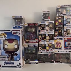 Iron Man Funko Pop Lot
