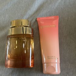 Michael Kors, Perfume And Cream. The Perfume Is Full Size.
