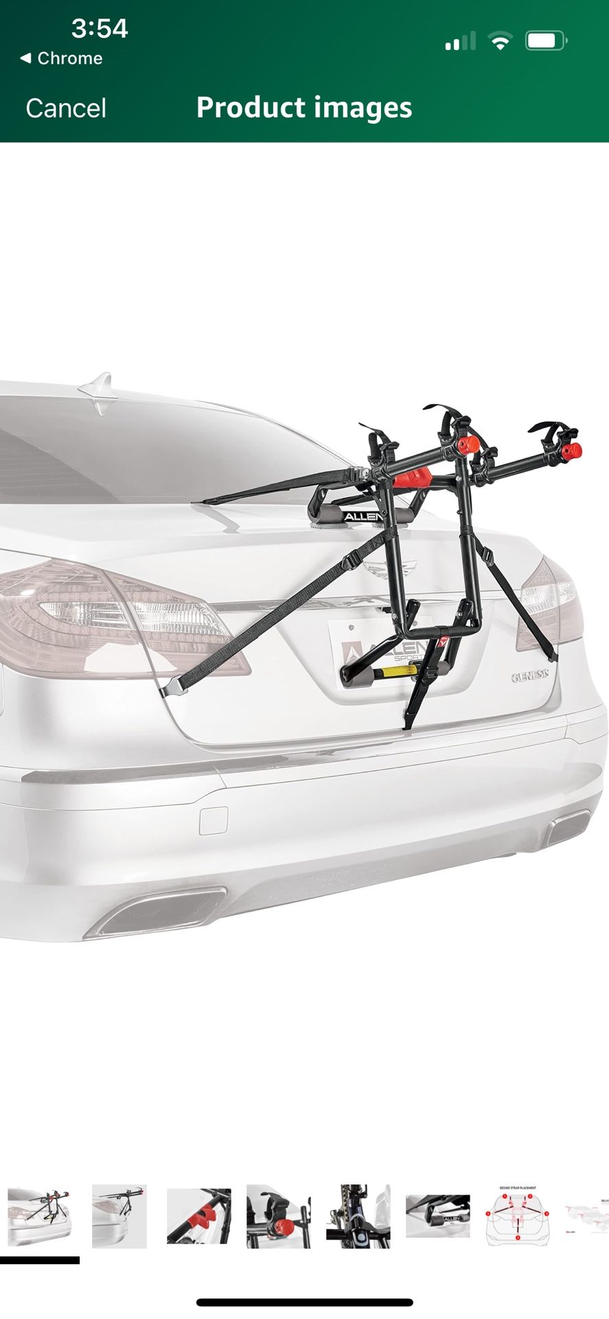 Allen Sports Bike Rack - New $60