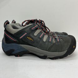 KEEN Utility Detroit Low Steel Safety Toe Trail Hiker Shoes