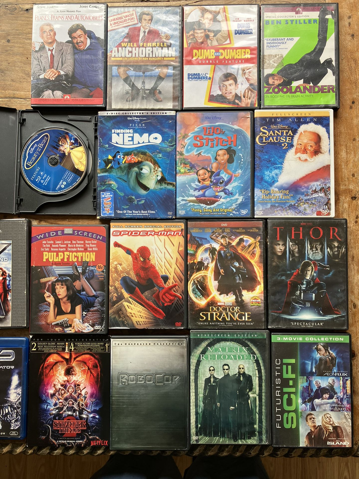 Free DVD’s - Sci Fi - Action - Comedy - Marvel -X Men - Spider-Man - And More 