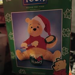 1996 Telco Motion -Ette Animated Light up Winnie the Pooh Honey Pot