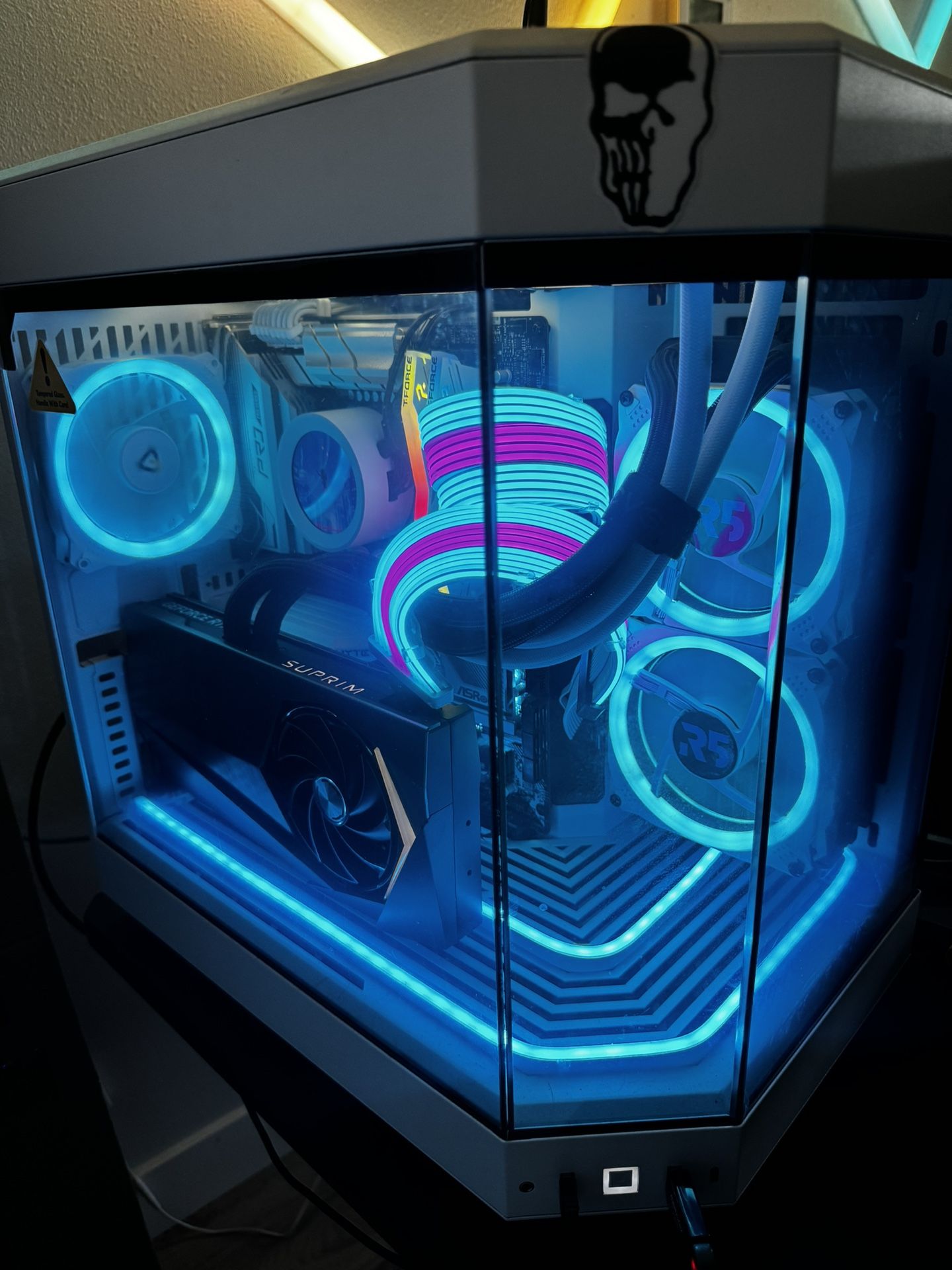 Custom Liquid Cooled Gaming PC Intel I9 13900K 32GB DDR5 RTX 4090 2TB SSD Win 10