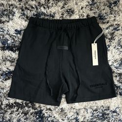 Black Essential Shorts