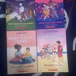 The Baby-Sitters Club Books 7,8,12 And 13