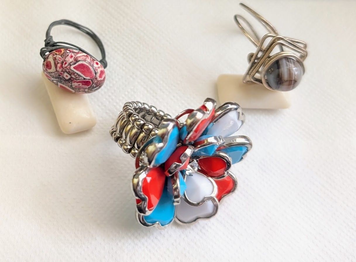 unique rings, $5 For All
