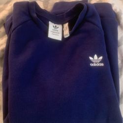 adidas blue hoodie 