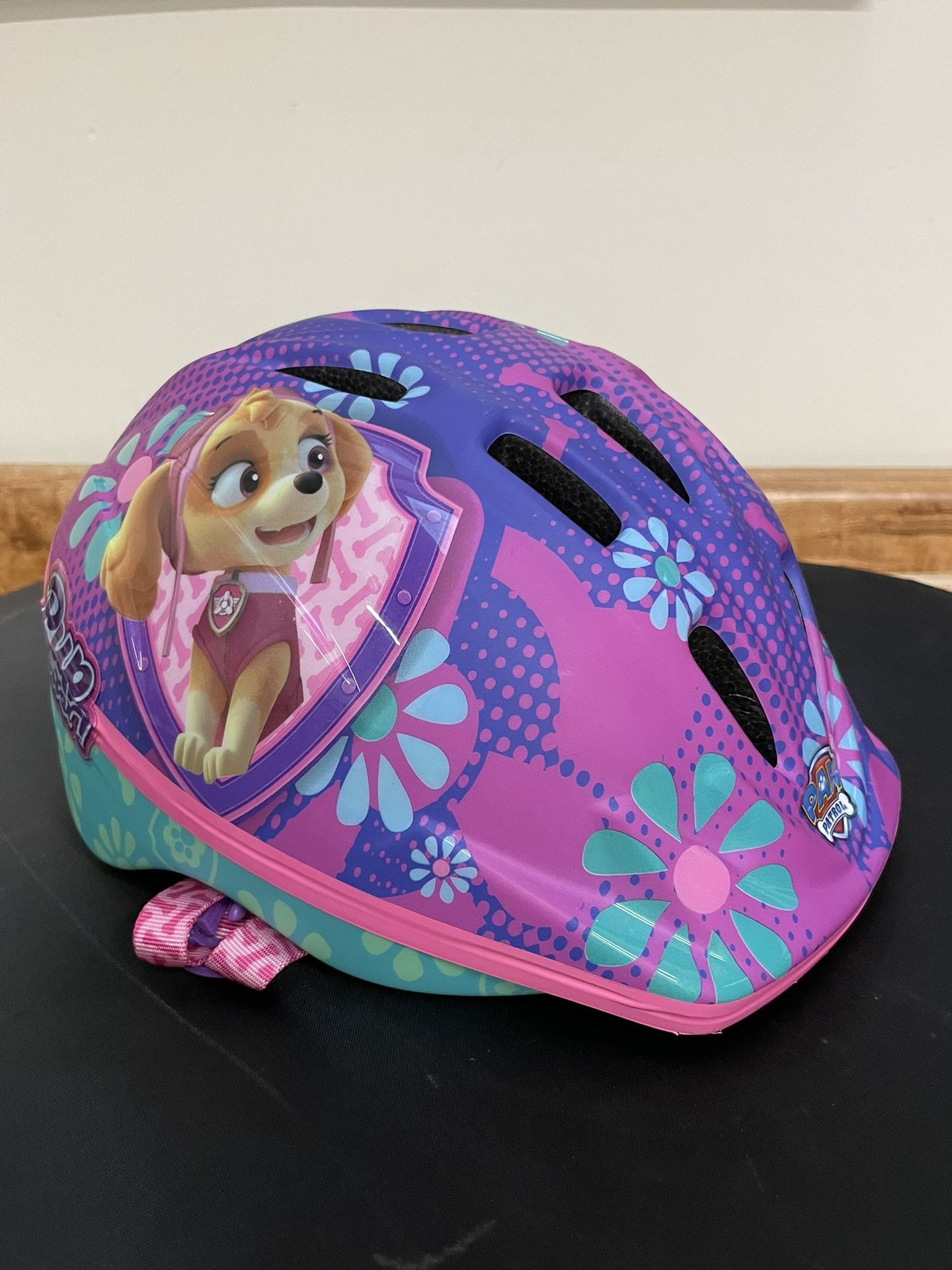 Kids Helmet Paw Patrol Pink And Purple New