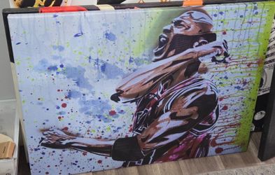 Michael Jordan Canvas Wall Decor