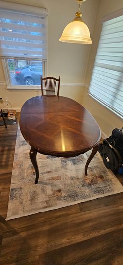 Wooden Brown Dining Table