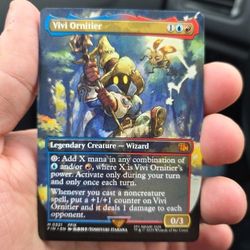 MAGIC THE GATHERING  FINAL FANTASY COLLECTOR BOOSTER VIVI ORNITIER