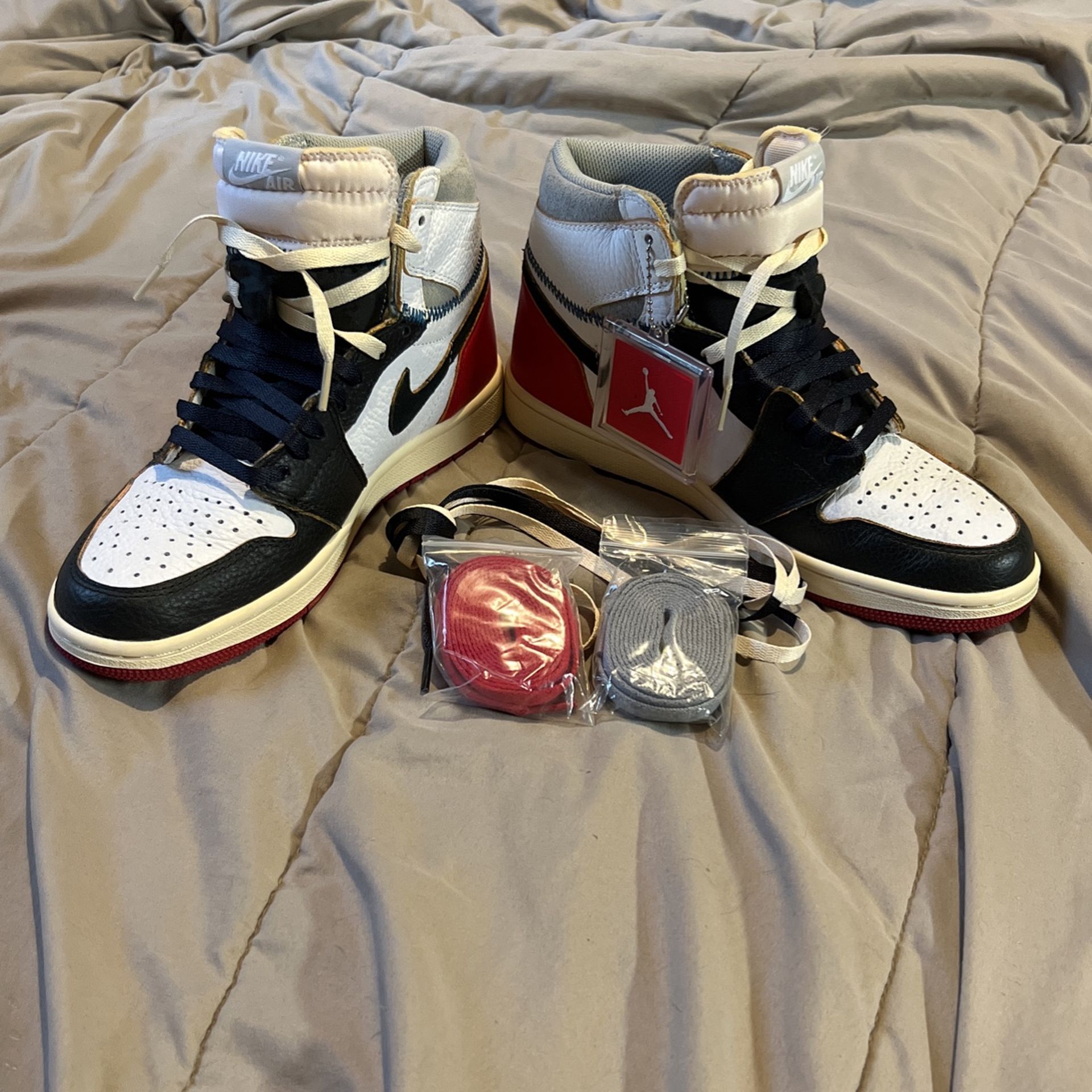 UC/LA Union Jordan 1 Retro Black Toe