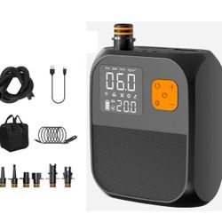 Boat Kayak Accessories Durable Electric Air Pump for Paddleboard Tent Mattress