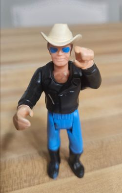 1974 Fisher-Price Adventure People Cowboy Motocross Figure (rare)