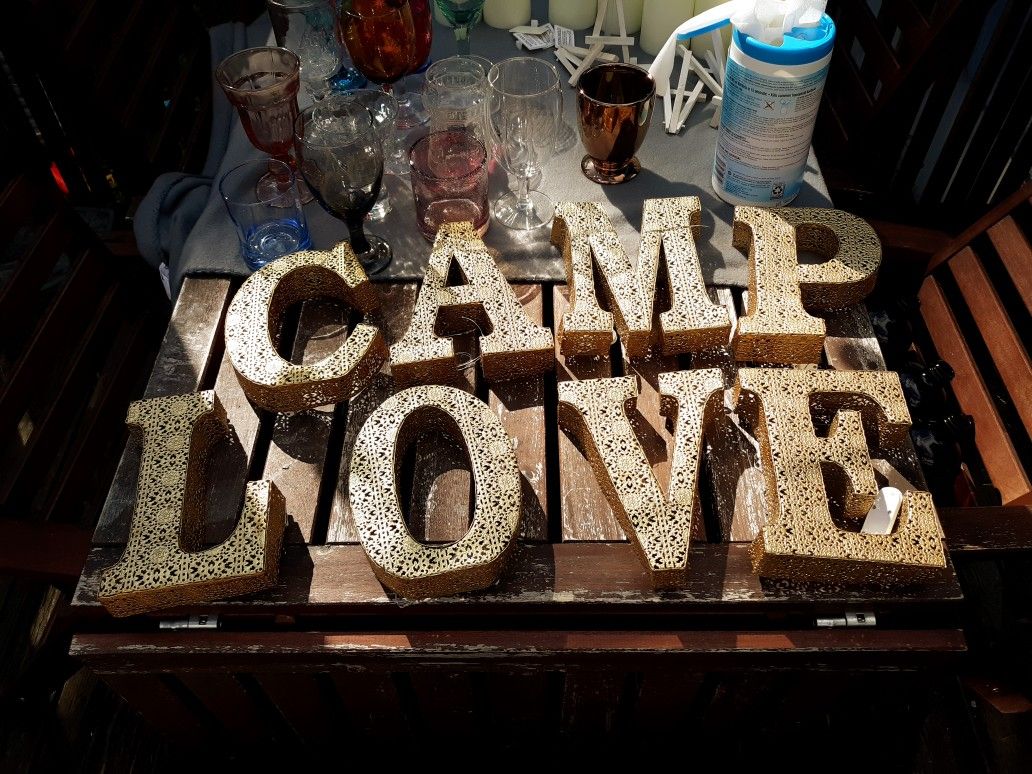 Camp Love for Camping Wedding
