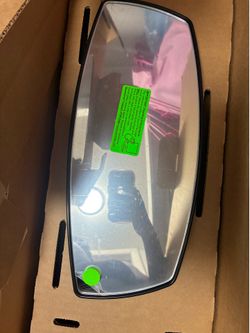 PTM Watersports 14" Composite Mirror (Model: VR100 PRO) bundled with a CFR-200 composite bracket.